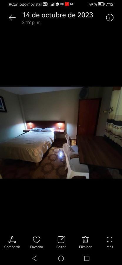 Hostal Continental Nazca Eksteriør bilde